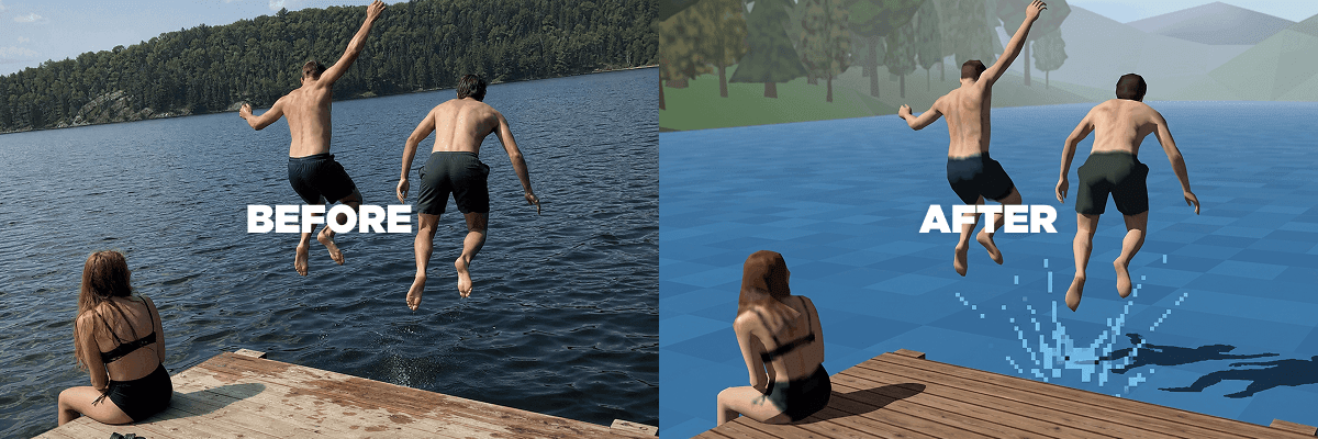 Budget 3D render